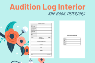 Audition Log Interior Graphic by SOUDOU shop · Creative Fabrica