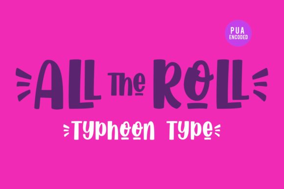 All the Roll Font - Preview 2
