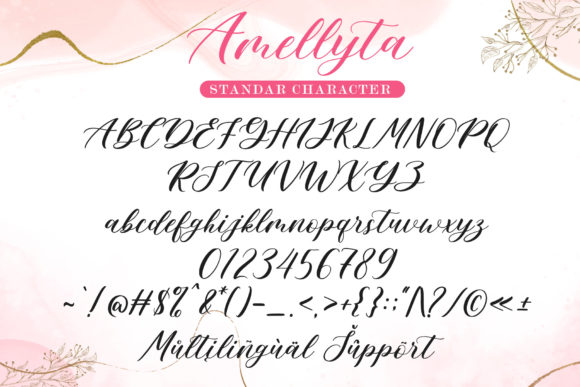 Amellyta Font - Preview 5