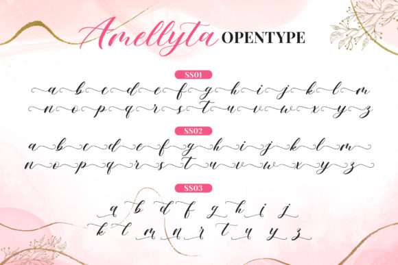 Amellyta Font - Preview 6