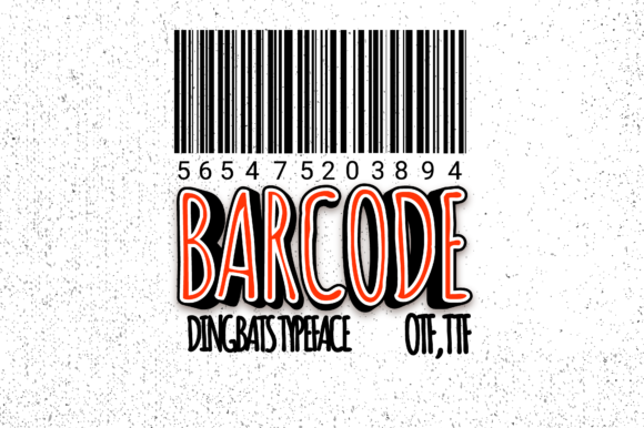 Barcode Font by Minimalistartstudio · Creative Fabrica