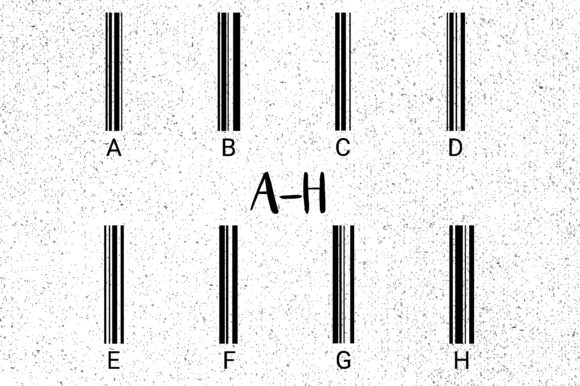 Barcode Font - Preview 1