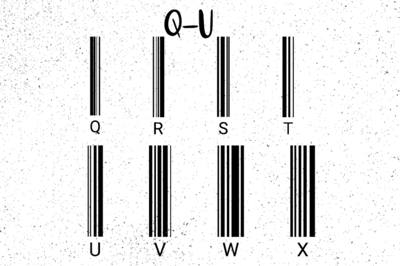 Barcode Font - Preview 3
