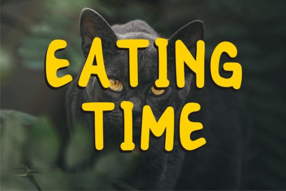 Black Cats Font - Preview 2