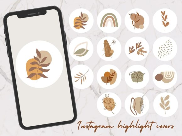 Boho Instagram Highlight Covers Graphics