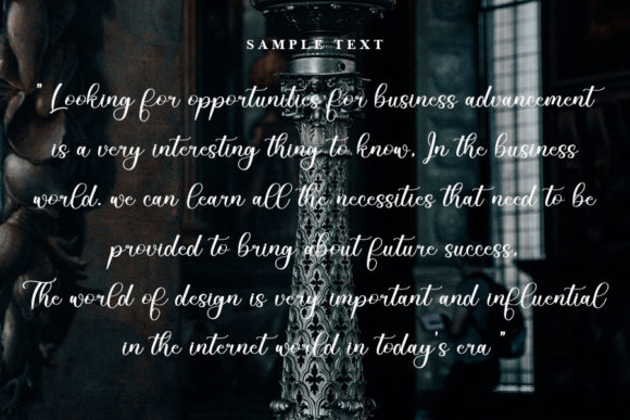 Candle Font - Preview 6