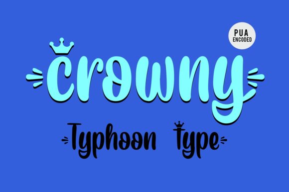 Crowny Font - Preview 1