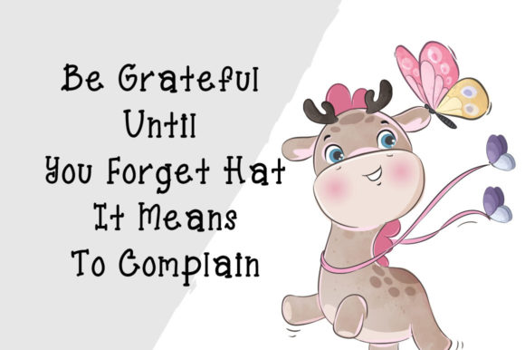 Cute Deer Font - Preview 3