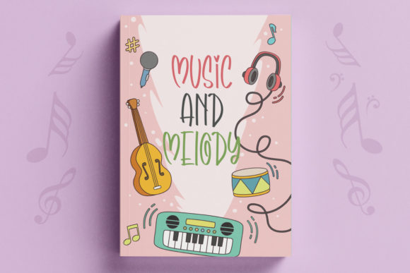 Cute Symphony Font PNG with transparent background - Preview 2