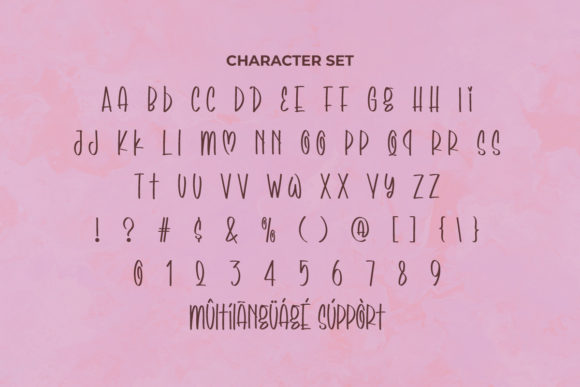 Cute Symphony Font - Preview 4