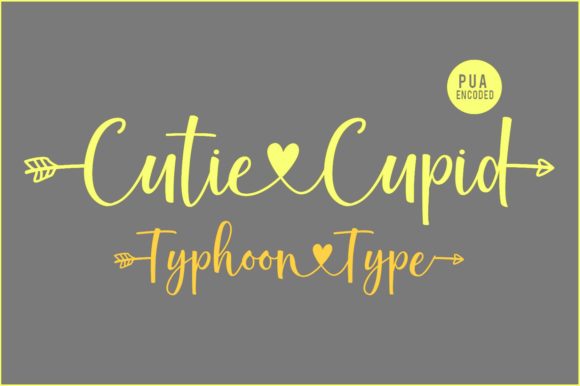Cutie Cupid Font - Preview 2