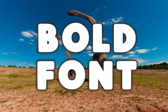 Dino Park Font - Preview 2
