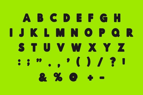 Dino Park Font - Preview 3