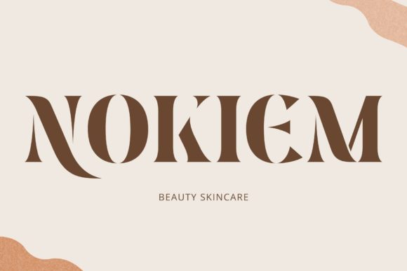 Fashion Stencil Font - Preview 3