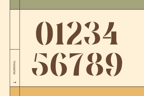 Fashion Stencil Font - Preview 6