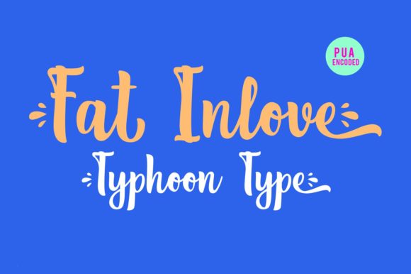 Fat Inlove Font - Preview 2