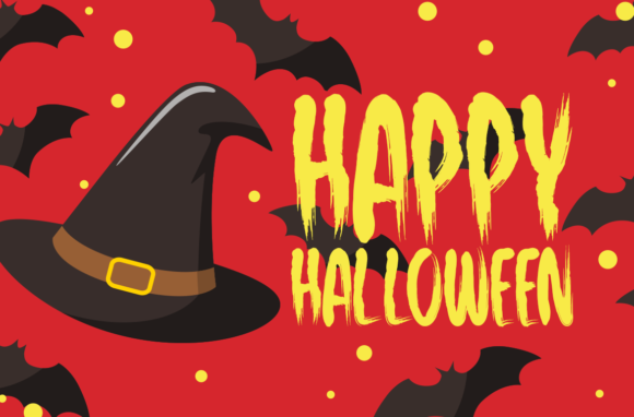 Fearful House Font PNG with transparent background - Preview 2