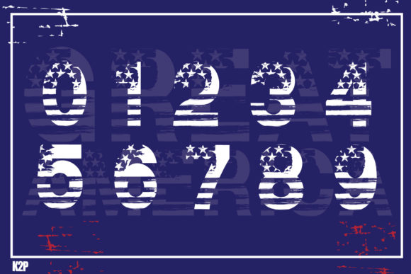 Great America Font PNG with transparent background - Preview 2