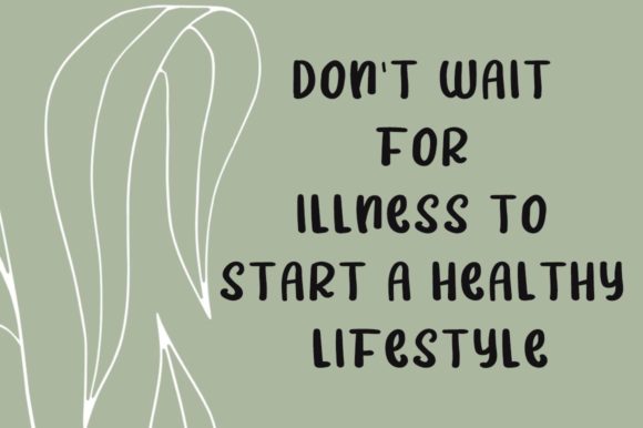 Green Healthy Font - Preview 1