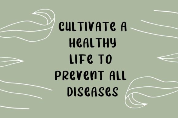 Green Healthy Font - Preview 3