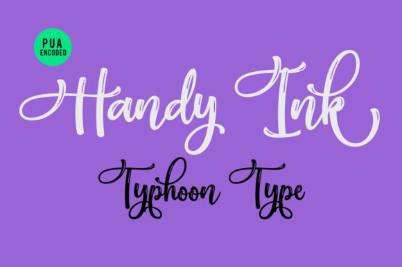 Handy Ink Font - Preview 1