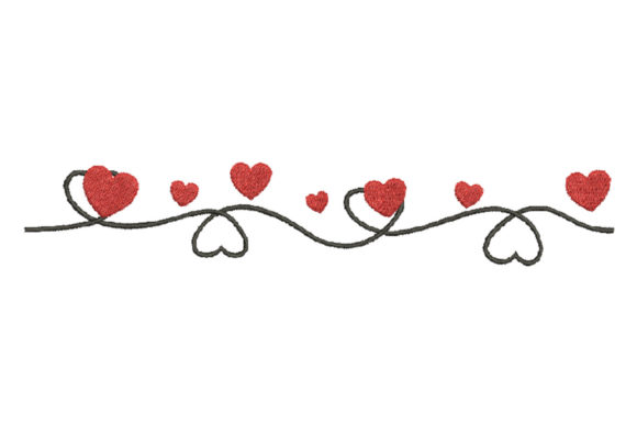 Heart Endless Border
