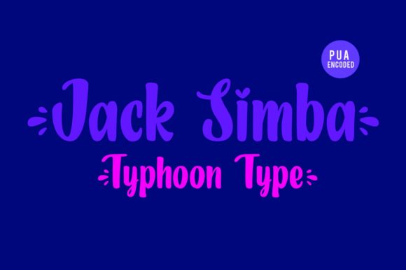 Jack Simba Font - Preview 2