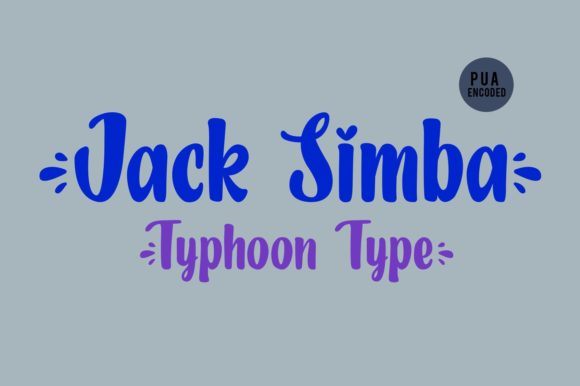 Jack Simba Font - Preview 1