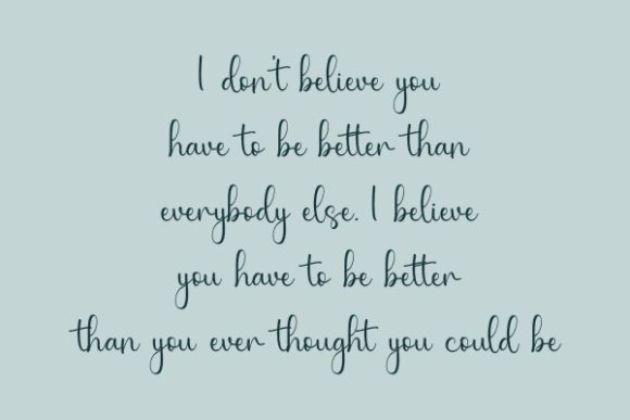 Jasmine Natalie Font PNG with transparent background - Preview 4
