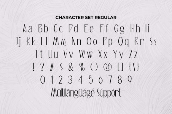 Magnesian Font PNG with transparent background - Preview 2