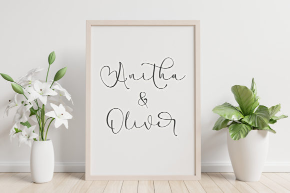 Marinthea Font PNG with transparent background - Preview 6