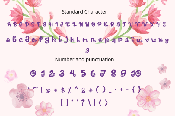 Peachy Lady Font PNG with transparent background - Preview 1