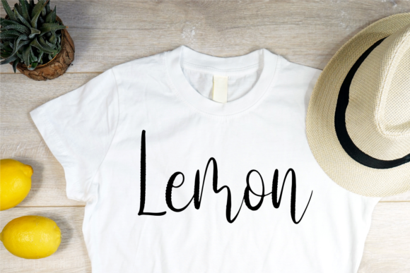 Pretty Rough Font PNG with transparent background - Preview 4