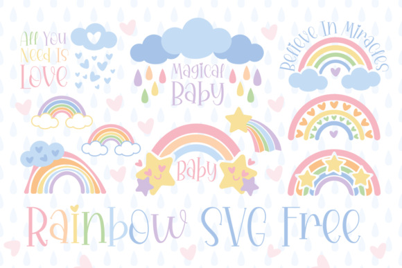 Rainbow SVG Free