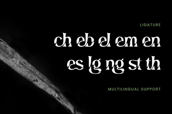 Angel Stencil Font - Preview 2