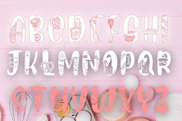 Bakery Lover Font - Preview 2