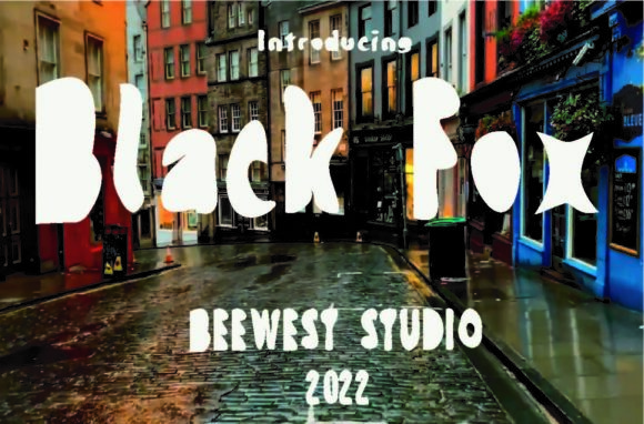 Black Fox Font - Preview 2