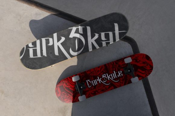 Black Knife Font - Preview 2