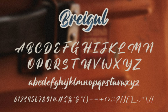 Breigul Font - Preview 3