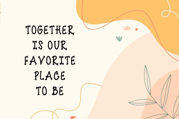 Cutie Cutie Font - Preview 3