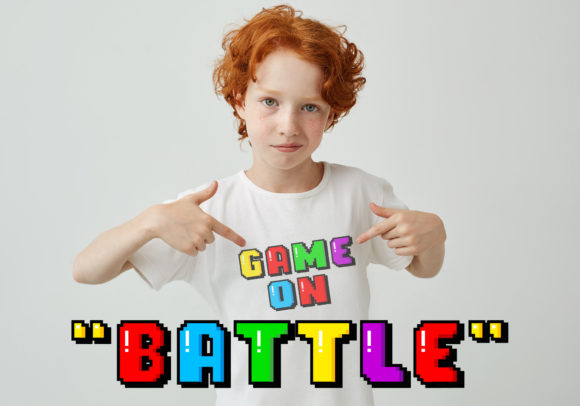 Game over Font - Preview 1