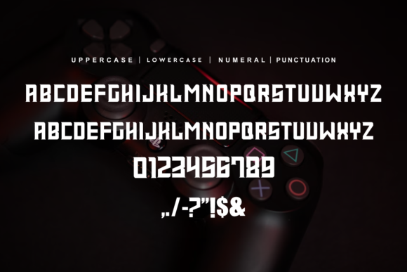 Gamedisk Font - Preview 2