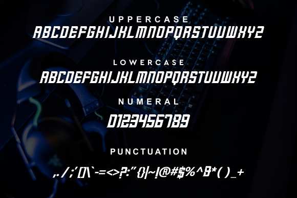 Gamingog Font - Preview 3