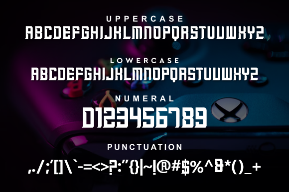 Gamingog Font - Preview 3