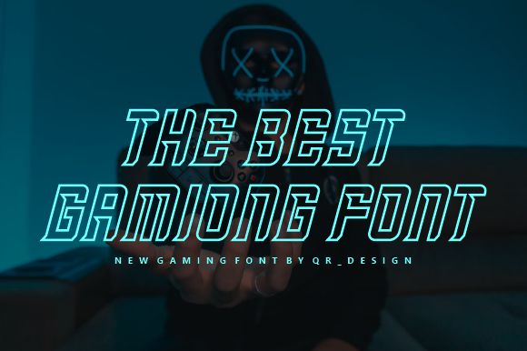 Gamingog Line Font - Preview 1