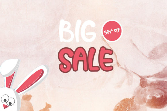 Go Easter Font PNG with transparent background - Preview 1