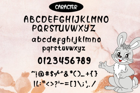 Go Easter Font PNG with transparent background - Preview 3
