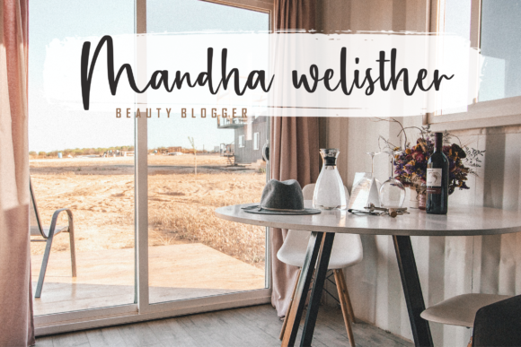 Goldworthy Font PNG with transparent background - Preview 4