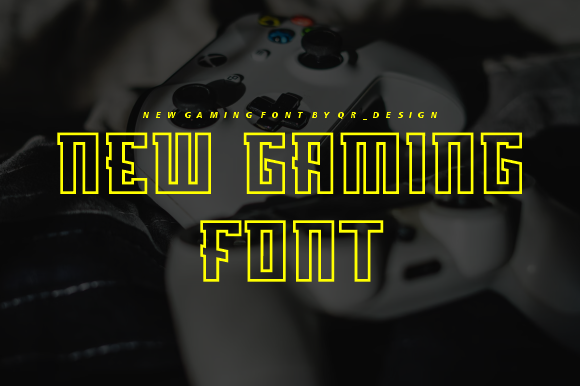 Hard Guardian Line Font PNG with transparent background - Preview 1