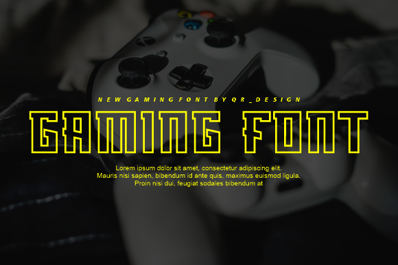 Hard Guardian Line Font PNG with transparent background - Preview 2